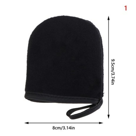 SELF TANNER APPLICATOR FOR FACE APPLY STREAK FREE EVEN REUSABLE CLEAN HANDS - Picture 4 of 5